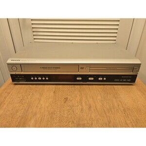 Philips VHS VCR  DVP3050V/37 4 Head Video Cassette Recorder DVD Player Combo
